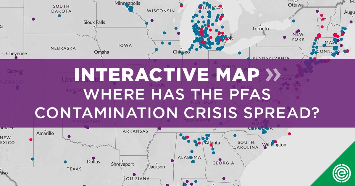 C8 Water Contamination Map Water Contamination - Douglas & London